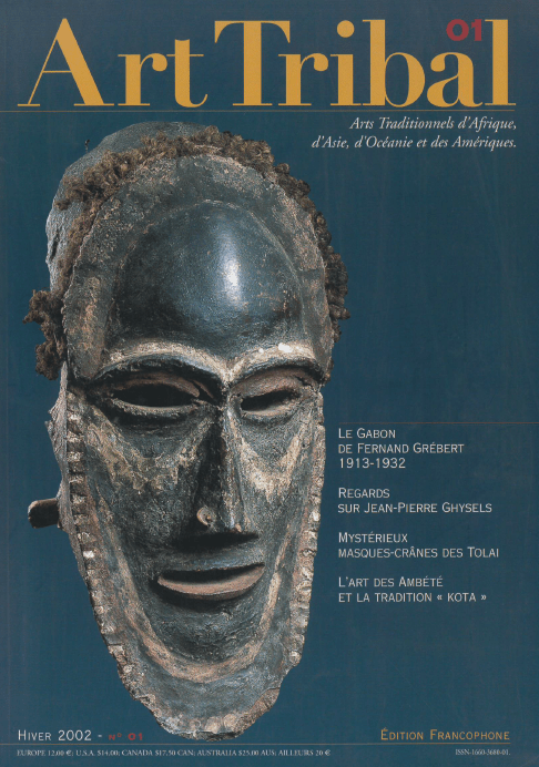 Magazine Art Tribal n°01, hiver 2002 | Editions D, Frédéric Dawance