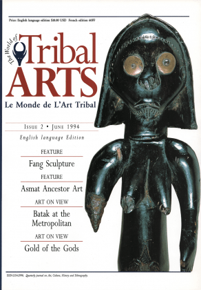 Tribal Arts | Le Monde de l'Art Tribal N°02, juin 1994 | Editions D, Frédéric Dawance